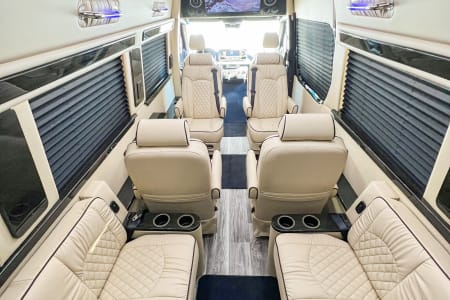 Ultimate Luxury Mercedes-Benz Sprinter - up to 10 Passengers!