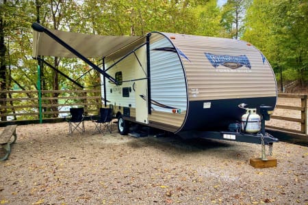 2018 Forest River Bunkhouse! Great for couples and families!