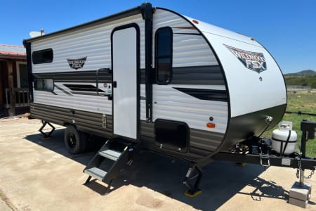 Family & Pet-Friendly Big Bend Camper | Off-Grid Ready | Delivery Option!