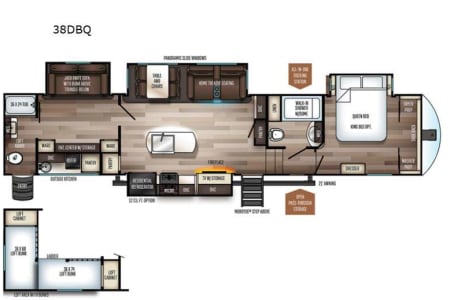 2022 Forest River Sabre - 2 bedrooms 2 bath!