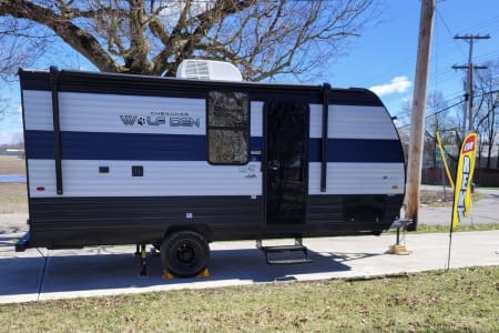 NEW 2024 Forest River Wolf Den 16EV Total Electric 22ft Camper