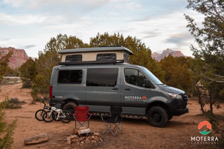 Park City UT All-Inclusive Mercedes 4x4 Pop-Top Luxury Campervan