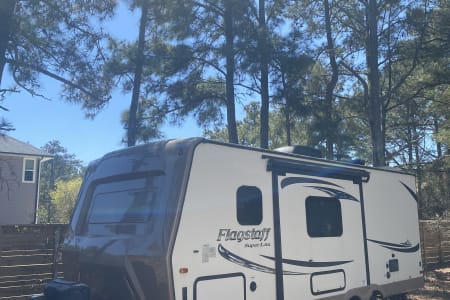 Glamper Camper, 23ft 2017 flagstaff super-light