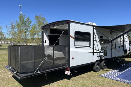 Bring your toys! 2022 Forest River Wildwood FSX 210 RTX Toy Hauler