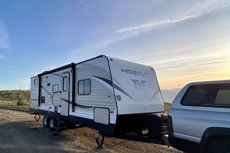 Glamping With Joy - 2018 Keystone Hideout with Bunkbeds