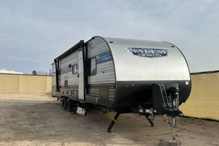 Family Trailer with its own bunk room