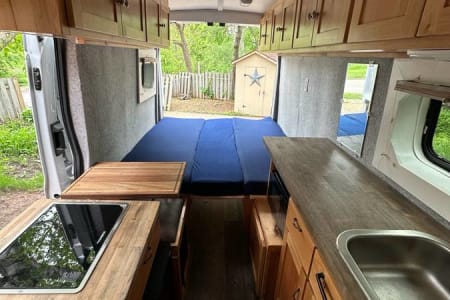 Minneapolis MN New Conversion Ford Transit Class B Stealth Camper-van, Twin or King Bed