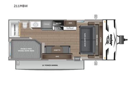 Caldwell ID Jayco bunkhouse
