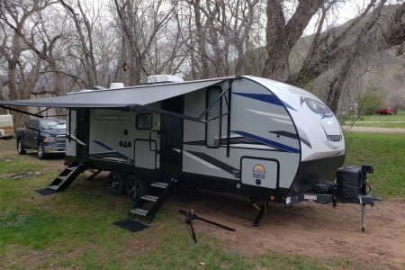 Genoa City WI Cherokee Alpha Wolf - Making S'more Memories.
