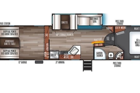 New Market AL 2021 Forest River Wolf pack HAL1717