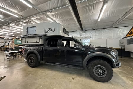 Travelers Rest SC Scout Yoho on F150 Raptor