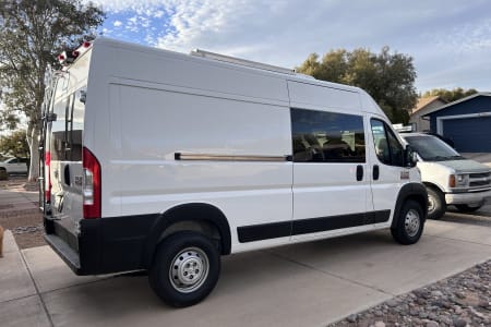 New Orleans LA 2022 Ram ProMaster 2500 High-Roof “Shabby-Chic Sanctuary”