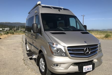 Rocklin CA Roadtrek SS Agile SOLAR Sprinter Campervan-WEST COAST ONE WAYS!