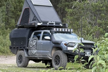 Whitefish MT Glacier Overlands Toyota Tacoma Expedition