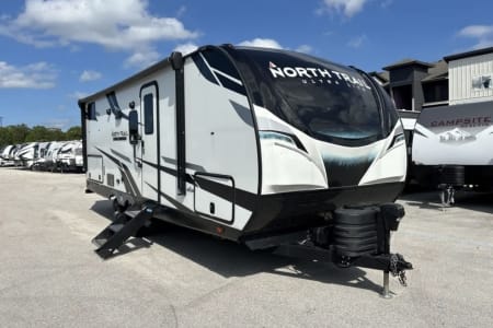 Loxahatchee FL 2023 Heartland North Trail 24BHS – Family-Friendly, Easy Tow, Sleeps 8