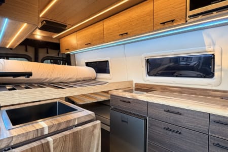 San Diego CA SpiderVan | Sandy Vans Scout | 2024 MB Sprinter 144 AWD