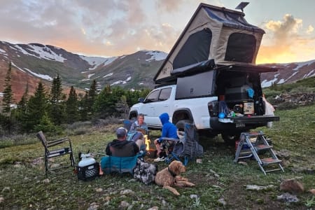 MORRISON CO Tacoma TRD Off-Road w/ Lone Peak Camper