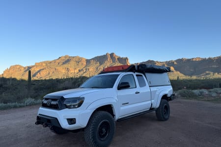 Tempe AZ The Arizona Explorer: GoFast Camper + Tacoma Overland Build