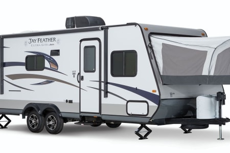 Berkeley ON Elderado Jay Feather X23F Travel Trailer