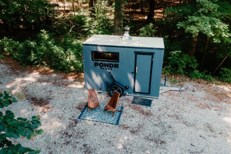 Southfield MI PONDR Mobile Sauna - Private Wellness Rental