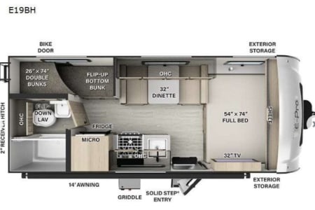 Morrison CO 2022 E-Pro Bunkhouse / Sleeps 5 / Pet Friendly