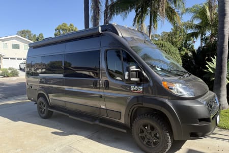 Encinitas CA Camper Van with everything you need (pop up, shower, AC and generator)