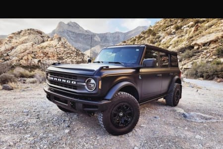Henderson NV MATTE BLACK Bronco Soft Top – Camping Adventure Vehicle