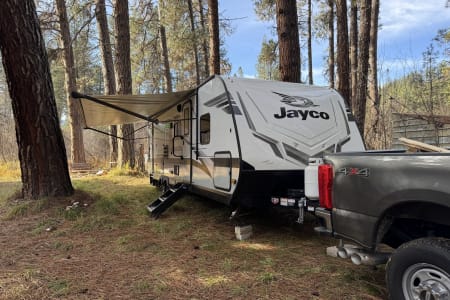 Boise ID Jayco Jay Feather - Spacious. Private. Surprisingly home-like.