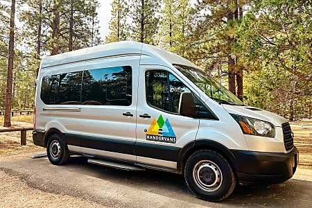 Bend OR Ford Transit High Roof Campervan with Built-in Heater (Sleeps 2-3)