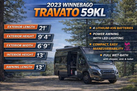Henderson NV Winnebago Travato – Easy Drive, Full Bath, Perfect for Southwest Trips!