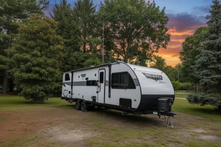 Lancaster OH Happy Camper - Adventure Starts Here