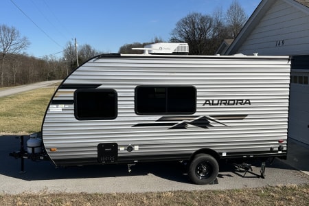 Glasgow KY Shane’s 2026 Forest River Aurora Light 16BHX Travel Trailer