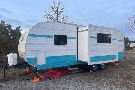 Detroit MI Riverside Retro Fox Creek Canal Riverfront fishing