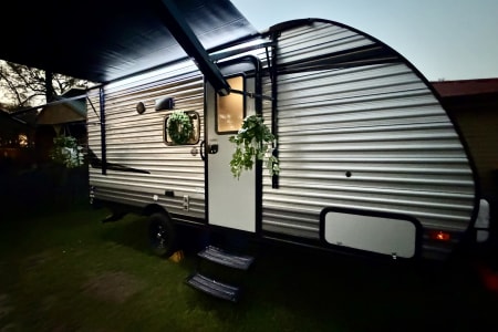 Vidor TX Backyard Boho