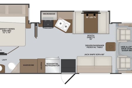 Myakka City FL Palomino Puma Destination 39PQB ***Two Bedrooms & Baths***