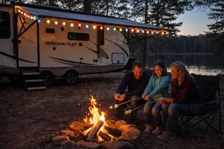 Gladewater TX East Texas Getaway / E Z Tow Perfect for 2 or 3 (GWTX 2108)