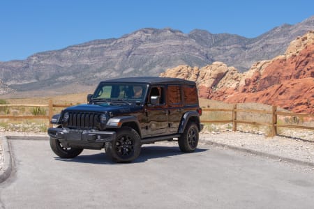 Henderson NV Jeep Wrangler Willys with Roof Top Tent