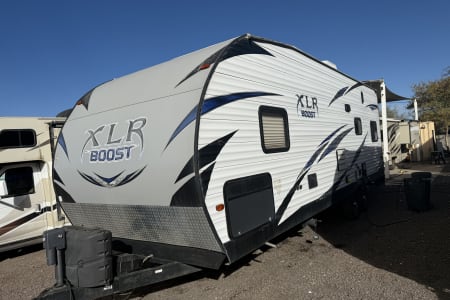 Mesa AZ 2018 xlr boost toy hauler 14.6 X 74 wide cargo fits X3 and 4 seater
