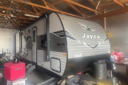 Modern family camping!