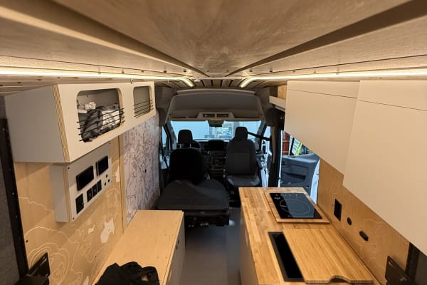 "Allagash" – Luxury 4 Person Off-Grid Camper Van | Ford Transit 350