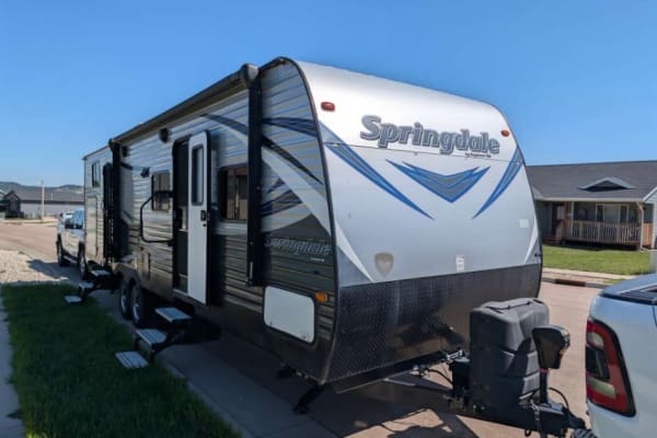 35ft Travel Trailer to make the Black Hills feel like home!
