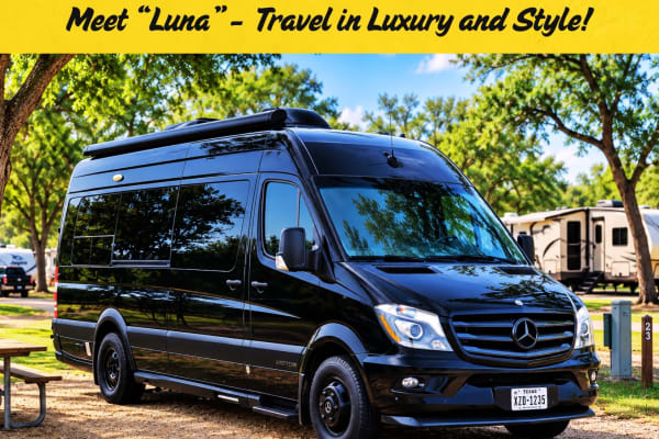 Meet "Luna" - Luxury Mercedes Sprinter Camper Van