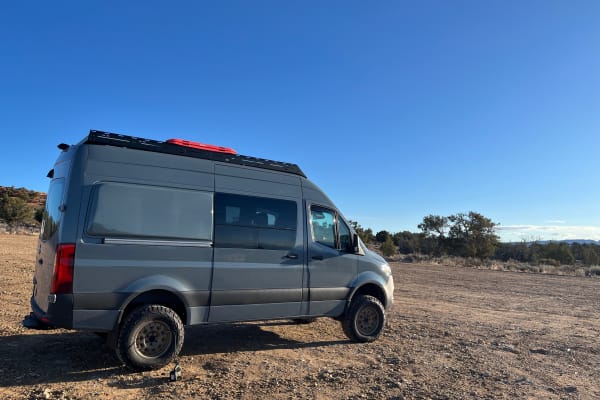 Custom AWD Lifted Off-Road High Roof Sprinter JAC pick up and drop off -
