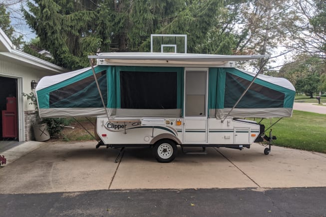 coachmen clipper pop up camper parts