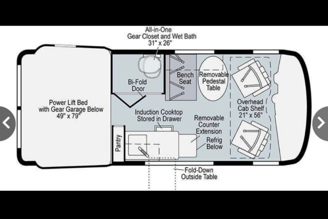 Folding Counter Extension - Revel '18 - '20