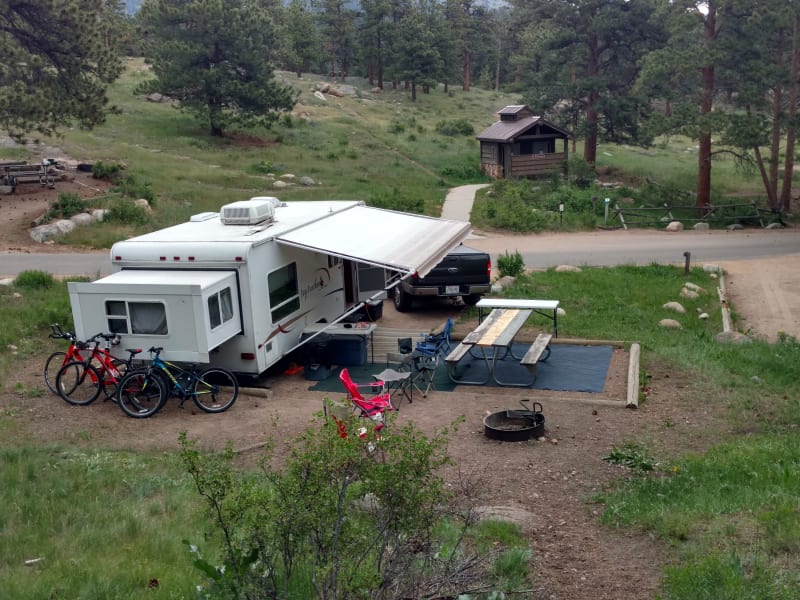 Camping in Rocky Mountain National Park