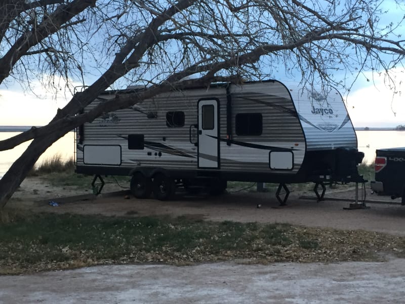 Camper in use - first outing of the year!