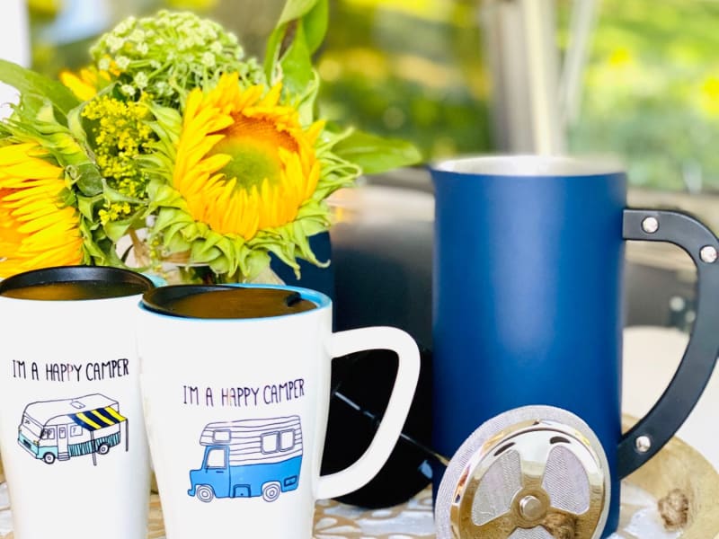 Frecn press for your coffee needs