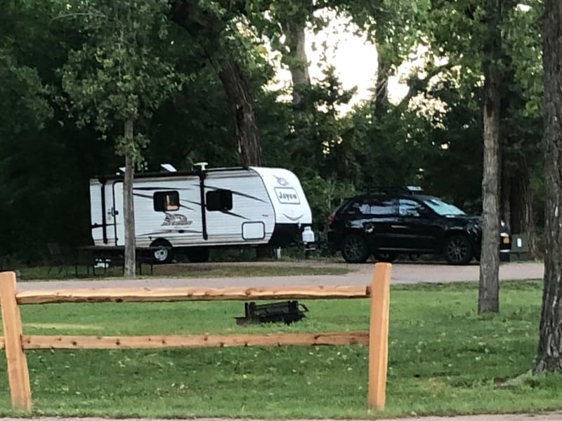 Light enough to be towed by a standard SUV