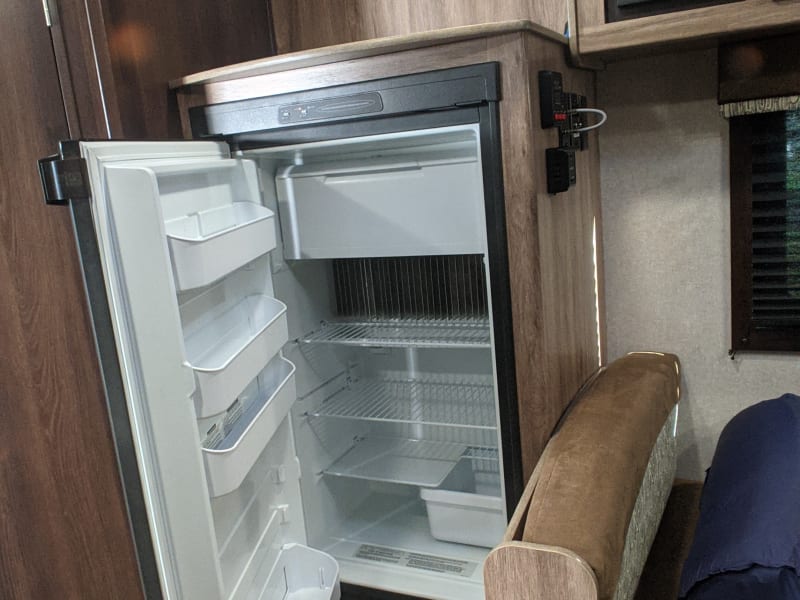Freezer and fridge